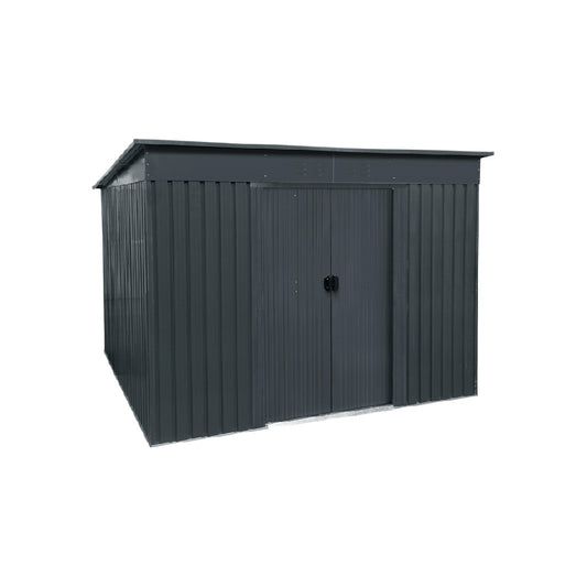 Abri de jardin en métal pour rangement extérieur - 182 x 134 x 157