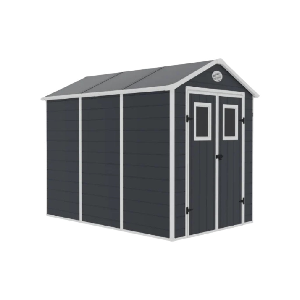 Abri de jardin en résine pour extérieur - 210 x 120 x 180