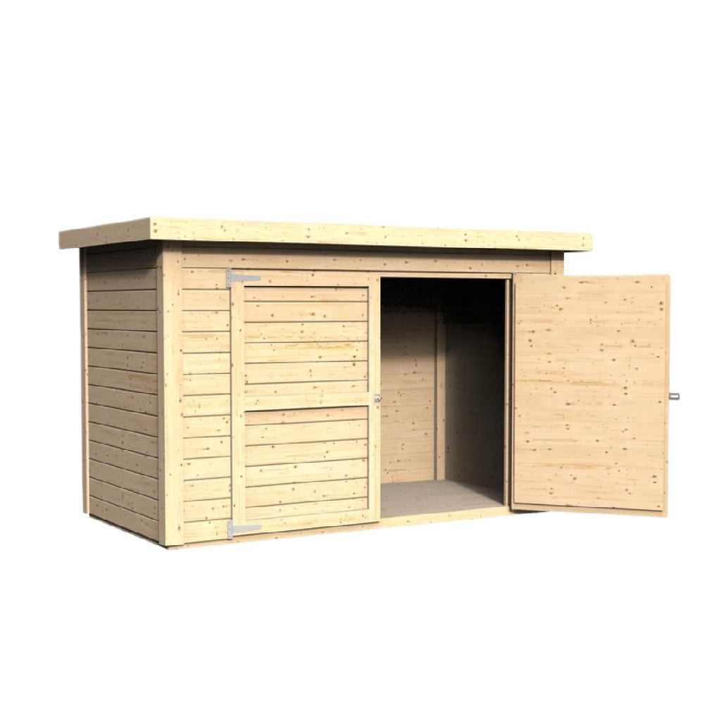 Abri de jardin en bois pour rangements extérieurs - 200 x 100 x 100