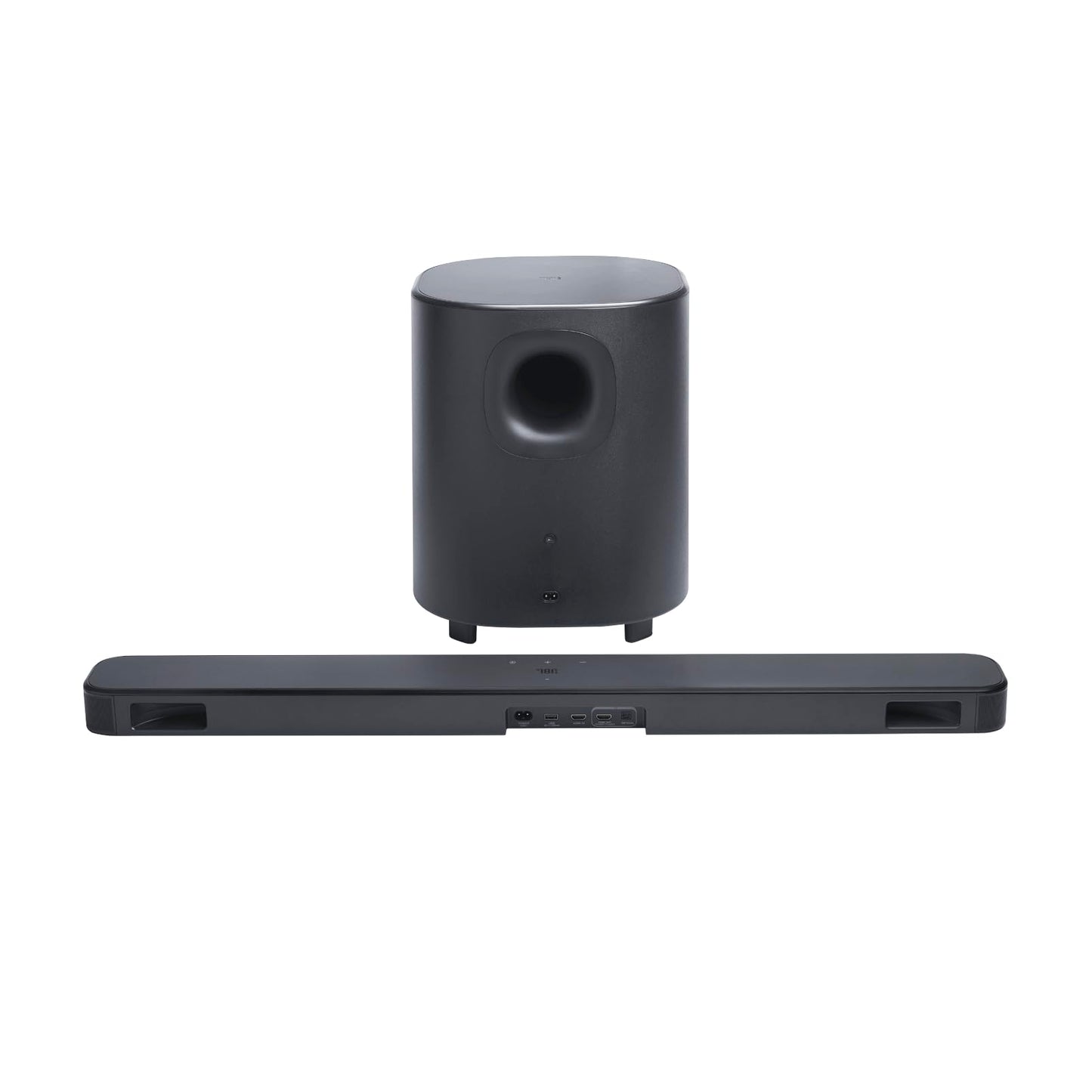 JBL Bar 500 MK2, Barre de Son Bluetooth 5.1 canaux pour TV avec Caisson de Basses de 25,4 cm, Dolby Atmos, HDMI eARC, Wi-FI, vidéo 4K, PureVoice 2.0 et MultiBeam 3.0, Noir