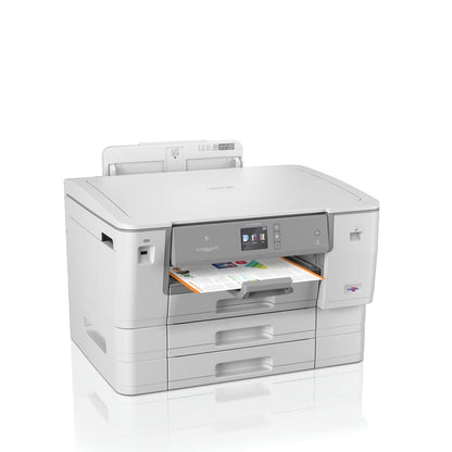 Brother HL-J6010DW | Imprimante Jet d'encre Couleur | Format A3 |Wi-FI | NFC | Jusqu'à 30 Pages par Minute | Recto-Verso | Inclus Cartouches de Démarrage Haute Capacité