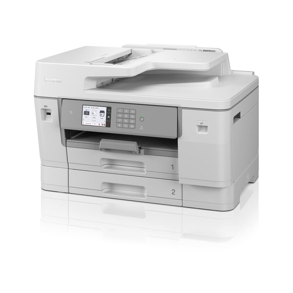 Brother MFC-J6955DW - Imprimante Multifonction Jet d'encre Couleur A3 Professionnelle - Recto Verso Automatique - WiFi et USB - Impressions économiques et de Haute qualité jusqu'à 30 ipm