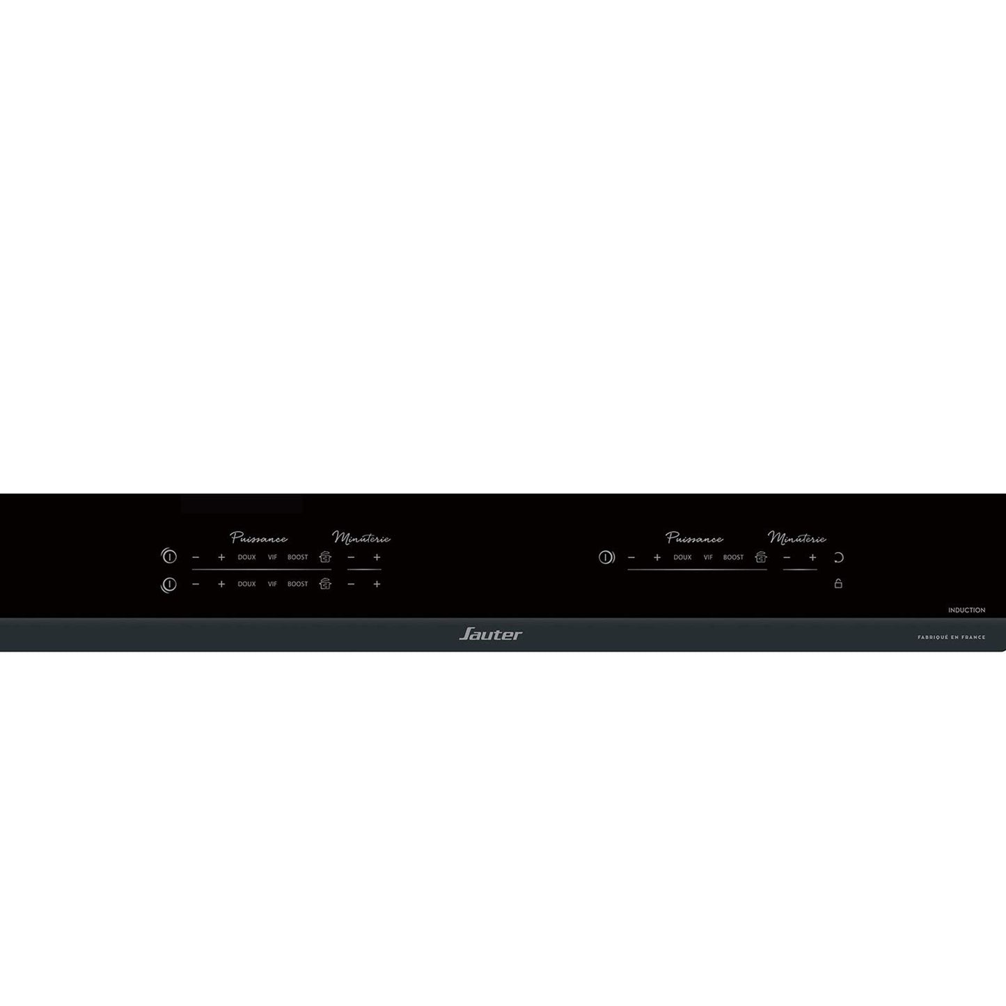 Sauter - SPI9544B - Plaque Induction - Table de Cuisson Encastrable - Noir - 3 Foyers - 7400W - Dimensions Encastrement : 56x49cm - Grand Foyer 28 cm - Fabriqué en France