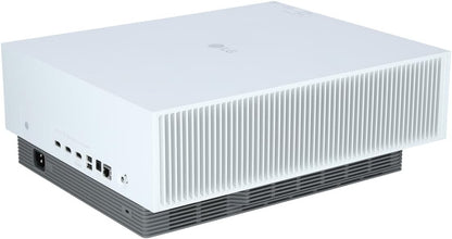 LG CineBeam Vidéoprojecteur Laser HU810PW Home Cinema 2700 Lumen, 4K UHD 2160p, Projection Entre 40"~300", LG Smart webOS 5.0, Bluetooth Audio, AirPla