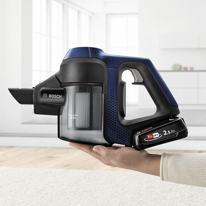 Bosch Electroménager Unlimited 6, BBS611PCK, aspirateur Balai Rechargeable sans Fil, autonomie de 30 Min, performant sur différents Types de Sol, Acce