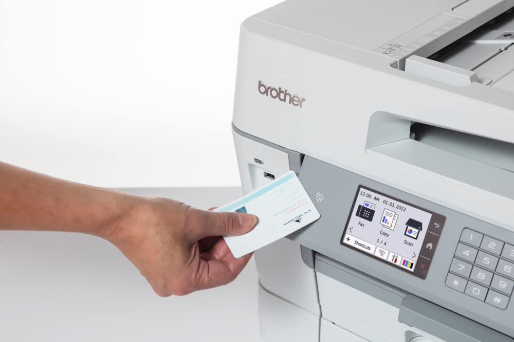 Brother MFC-J6955DW - Imprimante Multifonction Jet d'encre Couleur A3 Professionnelle - Recto Verso Automatique - WiFi et USB - Impressions économiques et de Haute qualité jusqu'à 30 ipm