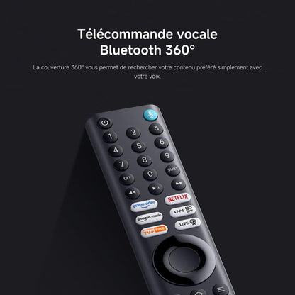XIAOMI TV F Pro 43, 101 cm (43 Pouces), 4K UHD QLED, Smart TV, Fire TV, Contrôle Vocal Alexa, HDR10+, MEMC, 2Go+32Go, Compatible avec AirPlay