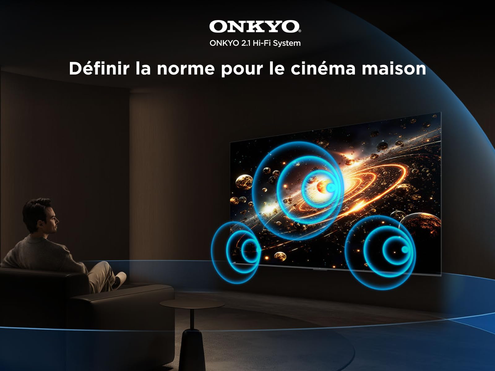 TCL 98Q6C QD-Mini LED TV, 4K HDR Premium 1000nits, Smart TV alimenté par Google (Dolby Vision IQ et Atmos, Panneau HVA Mat, système Audio Onkyo 2.1, Motion Clarity Pro 144Hz)