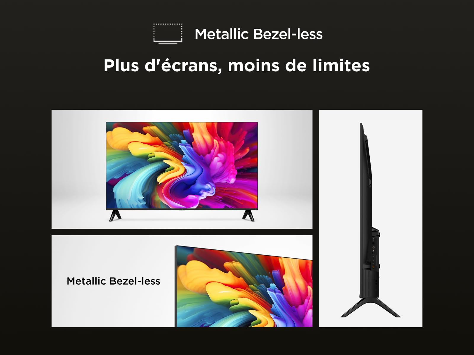 TCL 40 Pouces Full HD Smart QLED Direct LED SF560 avec Fire TV et vocale Alexa