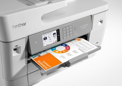 Brother MFC-J6955DW - Imprimante Multifonction Jet d'encre Couleur A3 Professionnelle - Recto Verso Automatique - WiFi et USB - Impressions économiques et de Haute qualité jusqu'à 30 ipm