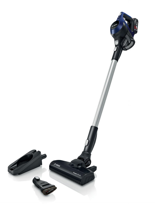 Bosch Electroménager Unlimited 6, BBS611PCK, aspirateur Balai Rechargeable sans Fil, autonomie de 30 Min, performant sur différents Types de Sol, Acce