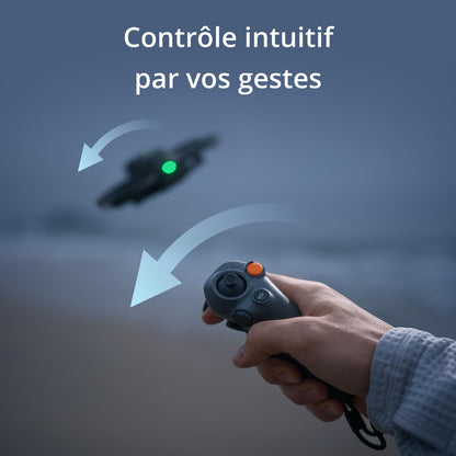 Bundle Fly Smart DJI Avata 2 (trois batteries), drone FPV avec caméra 4K, expérience immersive, protection d’hélice intégrée, FOV de 155°, drone caméra avec Goggles N3 et RC Motion 3