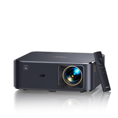 Videoprojecteur 4K avec Son JBL, Google TV 11.0, YABER Projecteur Video WiFi 6 Bluetooth 5.2, K2s Retroprojecteur Portable 20W Haut-Parleurs, Full HD