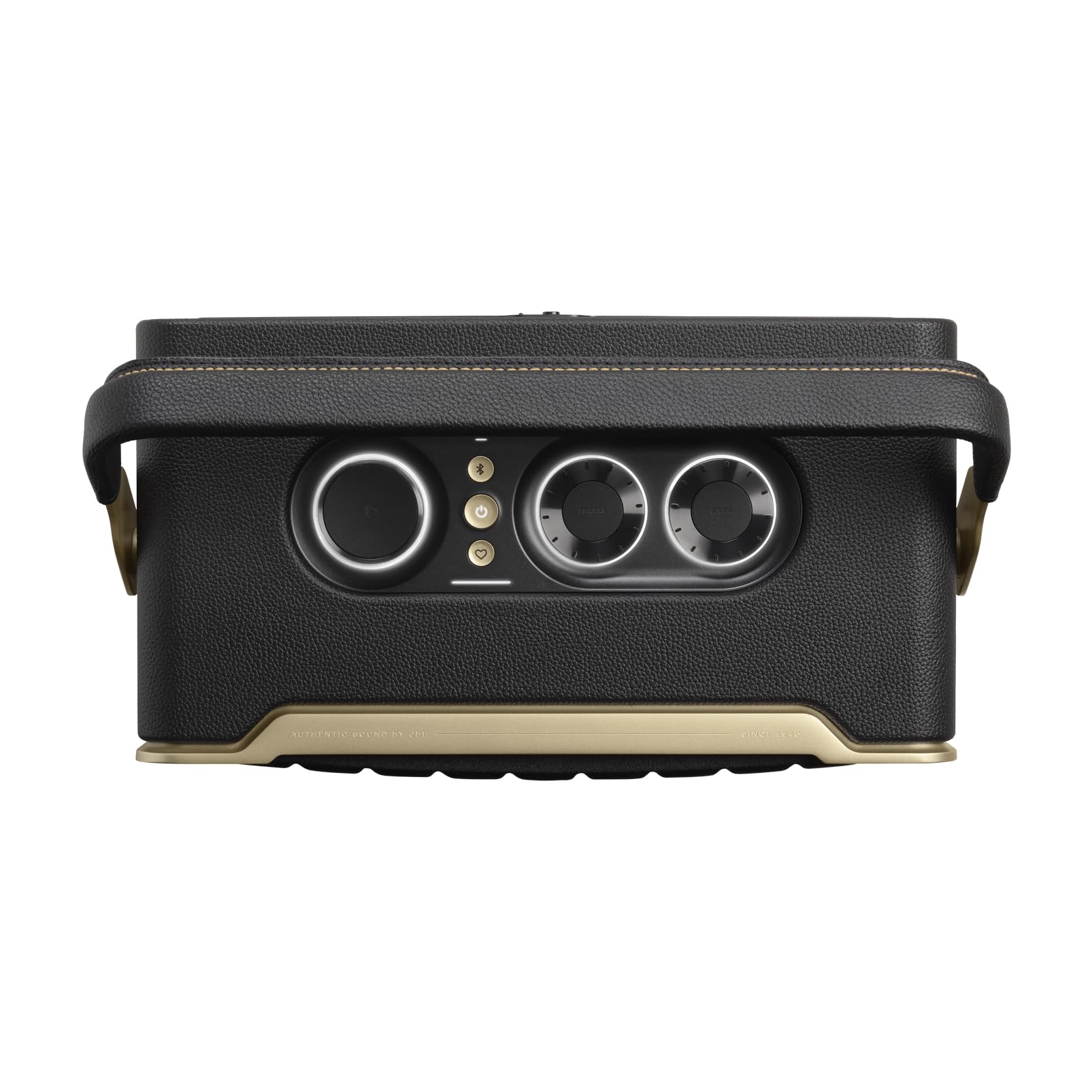 JBL Authentics 300 Enceinte intelligente connectée portable avec WiFi, Bluetooth et assistants vocaux, design rétro, noire