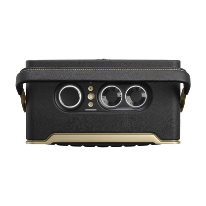 JBL Authentics 300 Enceinte intelligente connectée portable avec WiFi, Bluetooth et assistants vocaux, design rétro, noire