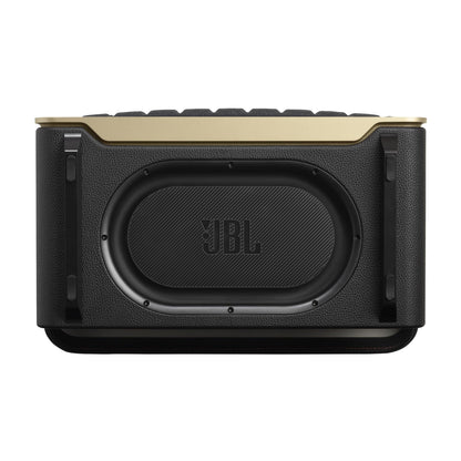 JBL Authentics 300 Enceinte intelligente connectée portable avec WiFi, Bluetooth et assistants vocaux, design rétro, noire