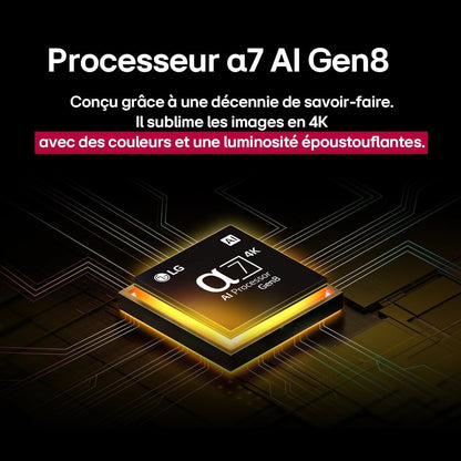 LG TV NANOCELL AI 2025 | 75NANO90| 75'' (189cm) | 4K UHD | HDR10 |webOS 25 | Télécommade AI Magic Remote | Alexa, Google Assistant | Netflix Disney+ Canal+ Prime Video | AirPlay 2 | Couleurs Pures
