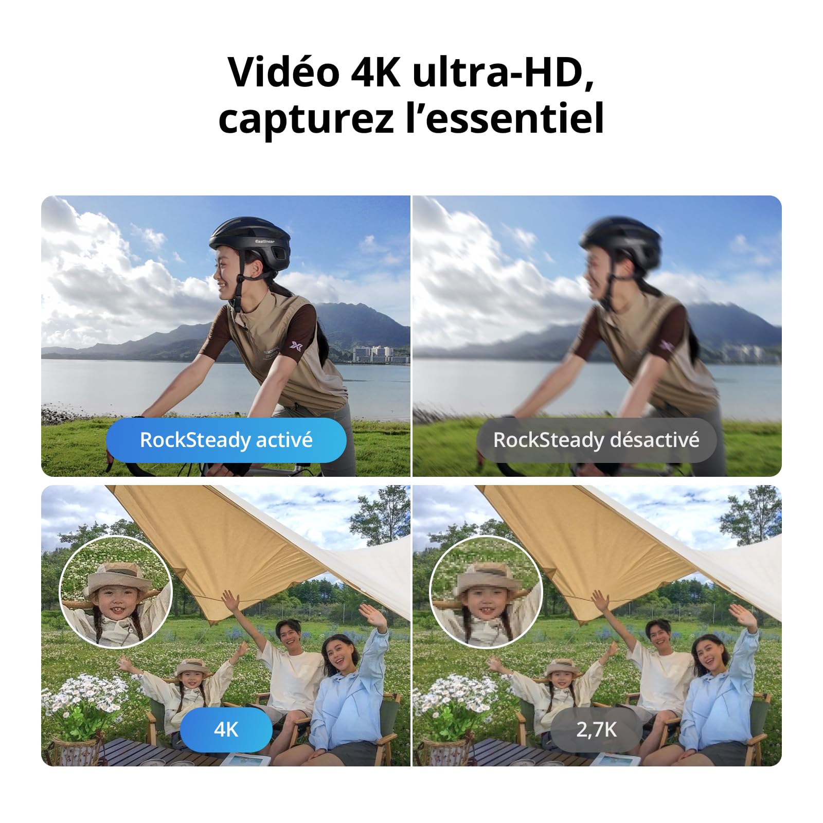 Bundle Trois Batteries DJI Neo, Mini Drone avec Caméra 4K UHD pour Adultes, Drone Suiveur qui Vole Seul de 135 g, Décollage du Creux de la Main, Suivi de Sujet, QuickShots, (sans Contrôleur)