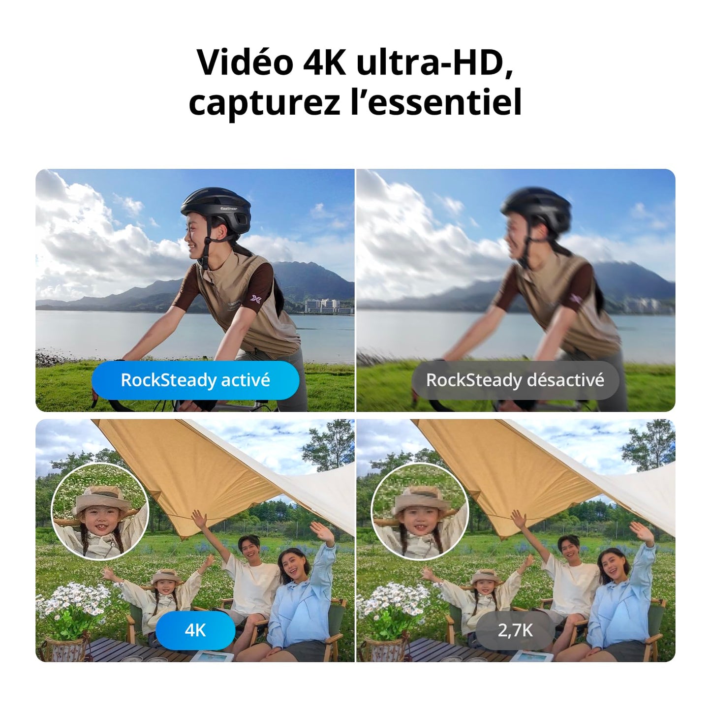 Bundle Motion Fly More DJI Neo, Mini Drone avec Caméra 4K UHD pour Adultes, Drone Suiveur qui Vole Seul de 135 g, Décollage du Creux de la Main, Suivi de Sujet, avec RC Motion 3 et 3 Batteries