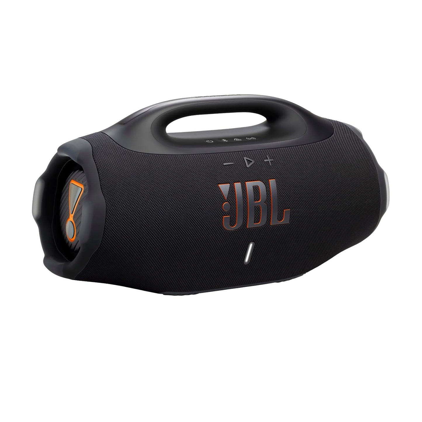 JBL Boombox 4, Enceinte Bluetooth Portable, Son JBL Pro, AI Sound Boost, étanchéité et résistance à la poussière IP68, jusqu'à 34 h d’autonomie, Connexion Multi-Enceintes Auracast, Noir