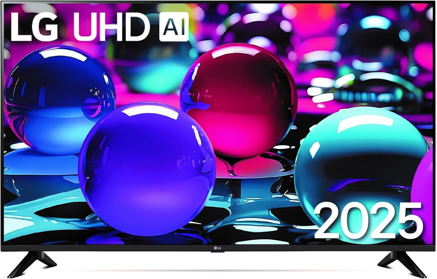 LG TV UHD AI 2025 | 55UA73 | 55'' (139cm) | 4K UHD | HDR10 |webOS 25 | Alexa, Google Assistant | Netflix Disney+ Canal+ Prime Video | AirPlay 2