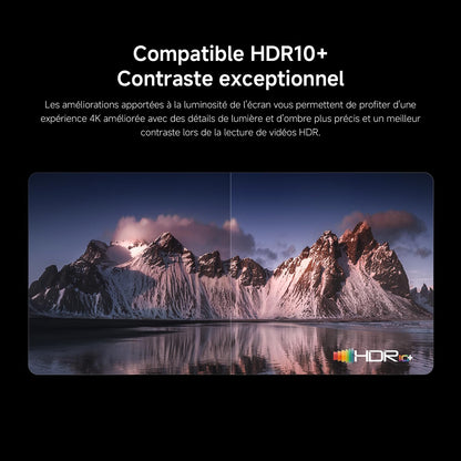XIAOMI TV F Pro 65, 165 cm (65 Pouces), 4K UHD QLED, Smart TV, Fire TV, Contrôle Vocal Alexa, HDR10+, Mode Game Boost 120Hz, MEMC, 2Go+32Go, Compatible avec AirPlay