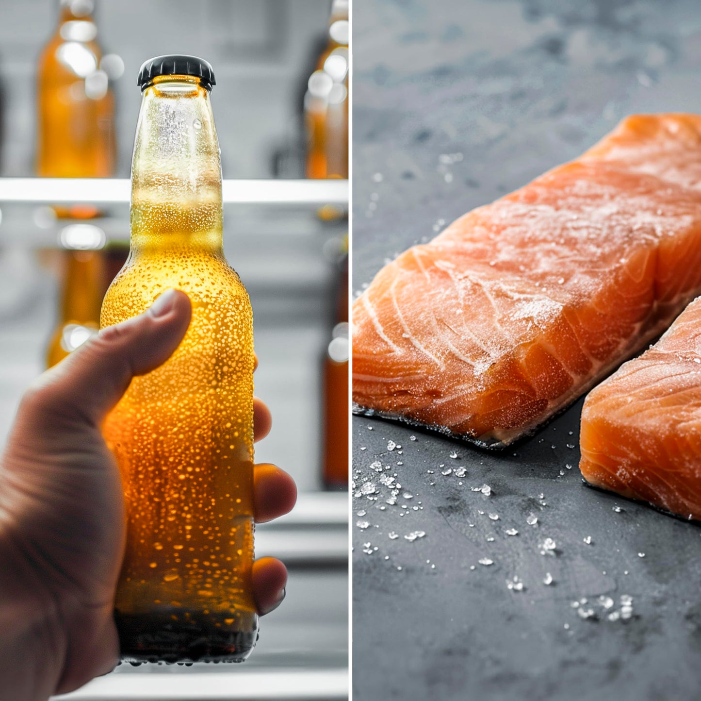 Cecotec Réfrigérateur Américain CoolMarket SBS 430 Inox E. 2 Portes, Side by Side 430 L, Hauteur 176 cm et Largeur 84 cm, Multi Air Flow System, Total No Frost, Motor Inverter Plus